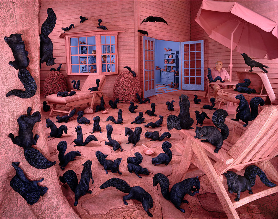 Obra de Sandy Skoglund, www.sandyskoglund.com/